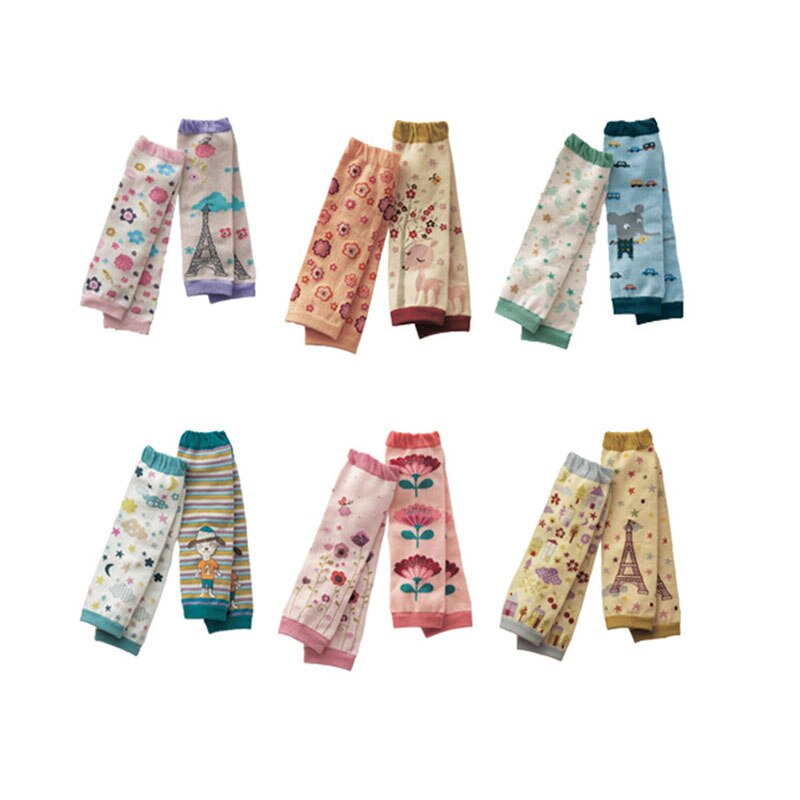 Bébé genou Socks_Air-Conditioning chaleur et résistant aux chutes Socks_Cartoon enfants socks_pure_coton enfants respirant, Sweat-A
