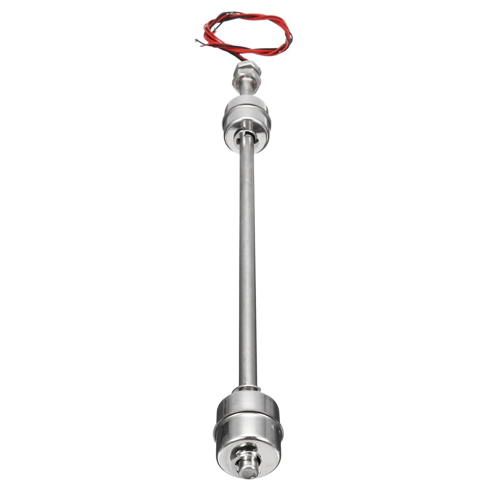 10W Rvs Tank Pool Liquid Water Level Sensor Dubbele Bal Vlotterschakelaar: 300mm
