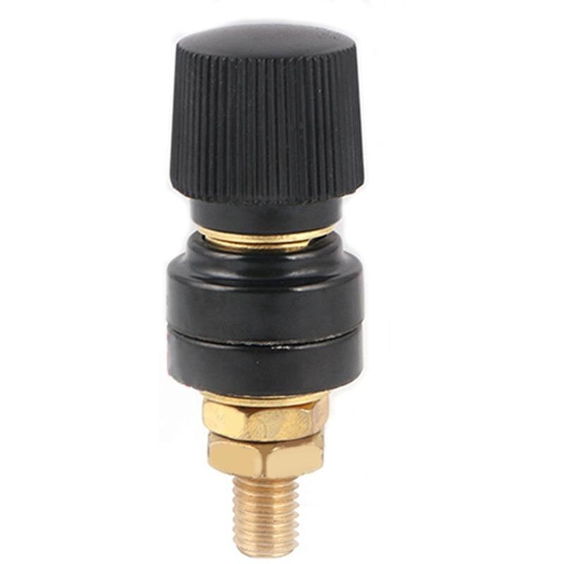 M10 555 10mm Copper Alloy Binding Post Welding Machine Inverter Voltage Stabilizer Power Supply Connect Terminal: Black