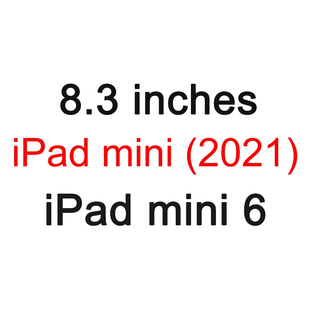 1PC szkło hartowane szkło ochronne dla iPad 10.2 9.7 10. 5 10.9 pro 11 nowy iPad 8 7 6 5 9 Air 4 3 2 Mini szklane 7th 8th 9th: iPad Mini 6