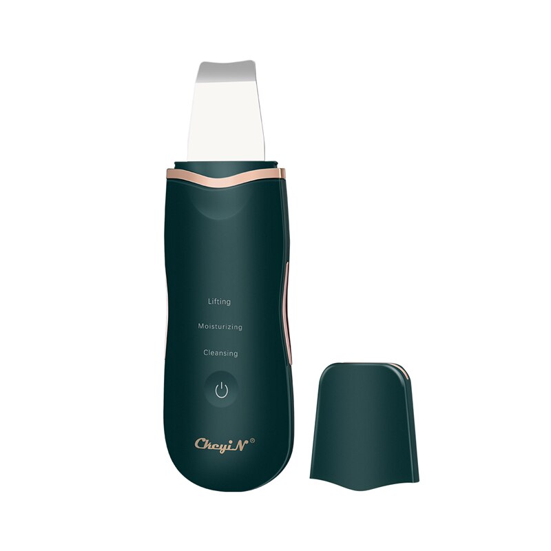 Ultrasonic Skin Scrubber Vibration Face Spatula Facial Pore Cleaner Blackhead Remover Exfoliator Peeling Shovel Lifting Massager: MR216L