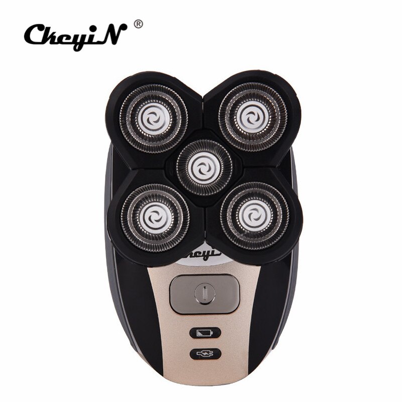 5 In 1 Grooming Kit Wasbare 5 Hoofden Elektrisch Scheerapparaat Usb Oplaadbare Scheerapparaat Scheerapparaat Voor Mannen Snijmachine Baard Waterdicht p50: Default Title