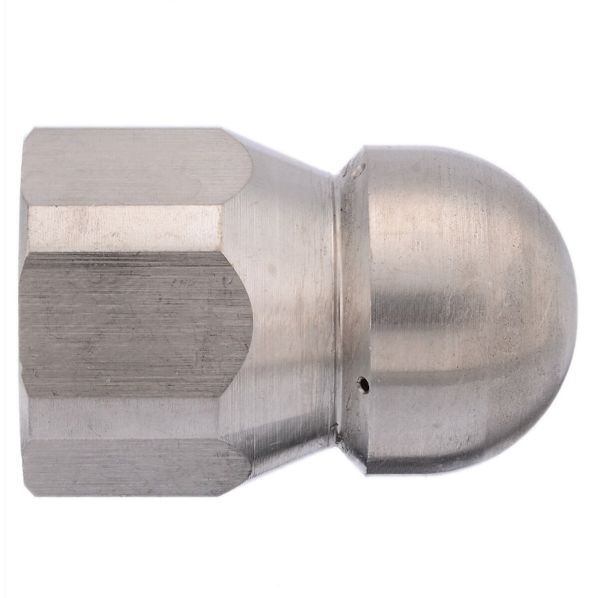 Boquilla de limpieza de tuberías, boquilla rotativa de boquilla de 1/2 "F para drenaje de alcantarillado, boquilla rotativa de chorro, 5 herramientas de chorro, 1 ud.
