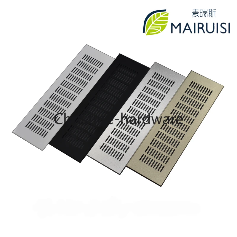 Aluminum Alloy Air Vent Ventilation Sheet Snowflake Honeycomb Perforated Sheets Closet Ventillation Grille Vents Hole Grille: Orange / 8mm / 4mm