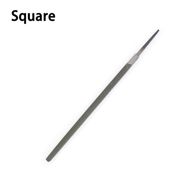1pcs/set 6" Flat Diamond File Grinding Tool For Chainsaw Chains For STIHL Twin Cut Metal Woodworking Craft Tools: Square file