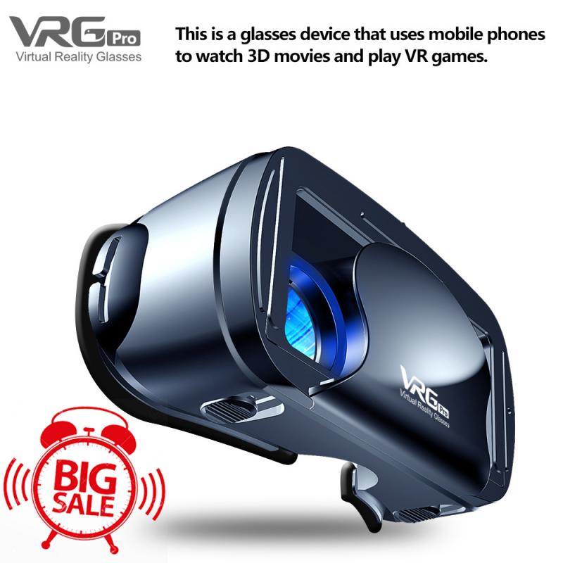 3d vr-brillen für 5 to smartphones (7 zoll) , 3d brillen mit unterstützung für kurzsichtigkeit, 0-800 vr-headsets für mobiltelefone