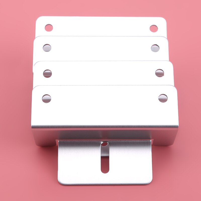 Solar Panel Mounting Brackets Flat Roof Mount Kit Car Aluminum Bracket Solar System Installation Accessories With Nuts Bolts