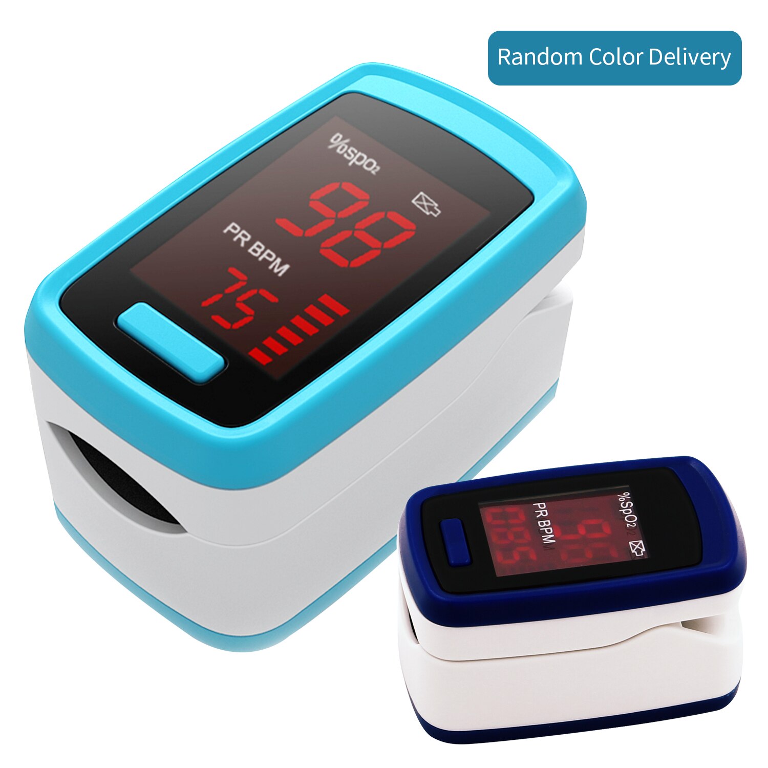 Digital Blood Oxygen Monitor Finger Pulse Oximeter Oxygen Saturation Monitor Fast within 24hours (without Battery)