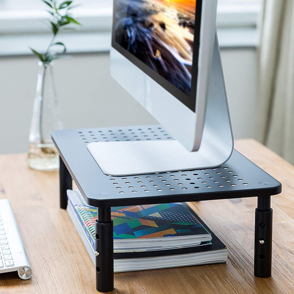1 Pcs Easy-To-Install Height-Adjustable Computer Heightened Table Monitor Heightened Rack Laptop Stand