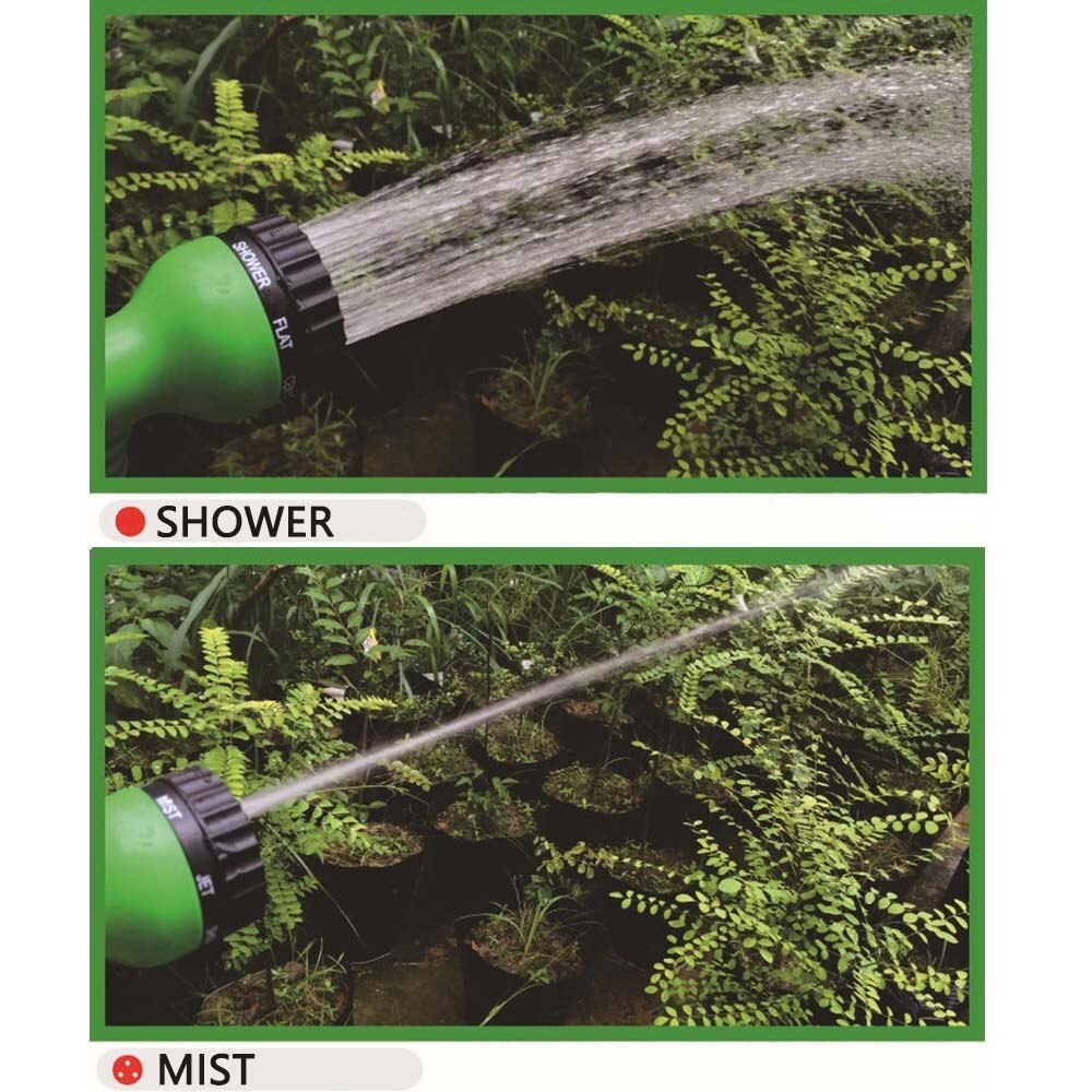 Autowasstraat sproeier tuinslang uitbreidbaar magische flexibele waterslang eu-slang plastic slangen buis met spuitpistool voor het bewateren