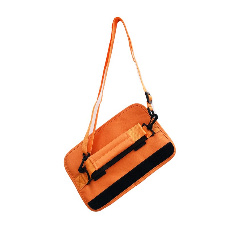 Mini Portable Nylon Golf Club Carrier Bag Carry Driving Range Travel Bag Golf Training Case -40: Orange