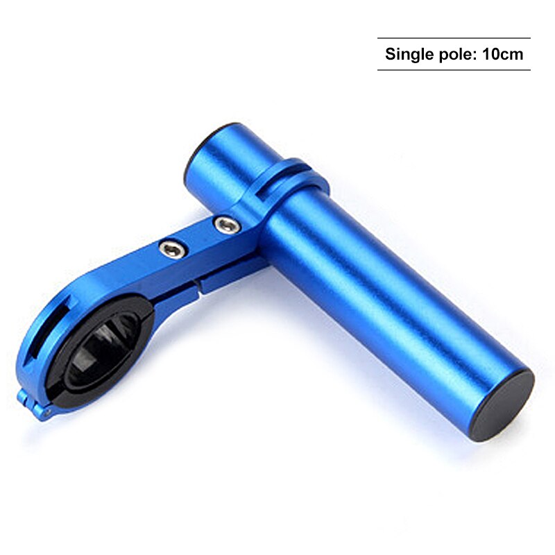Fiets Stuur Extender, Fiets Stuur Extension Aluminium Mount Houder Dubbele Klem Fiets Beugel Fiets Accessoires: 10cm blue