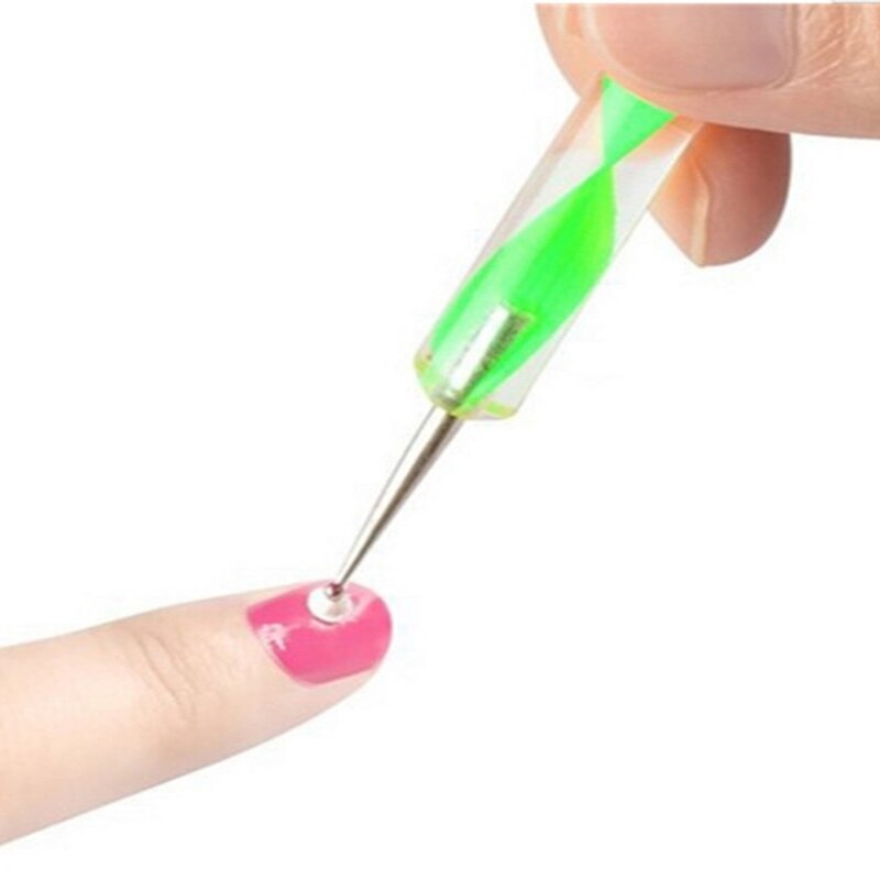 5pcs/set Nail Dotting Pen Set Nail Art practical Tool Dot kit Acrylic Handle Dotter dots for manicure rhinestone picker