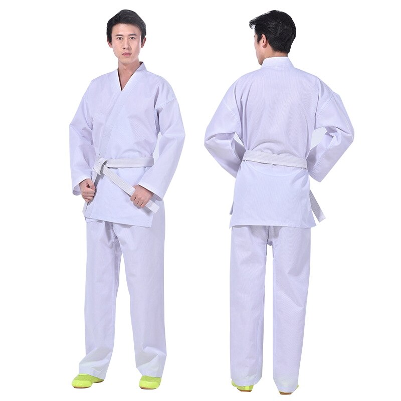 Traje de entrenamiento uniforme de Karate ropa transpirable de rendimiento de Karate equipo de ropa para estudiantes y adultos