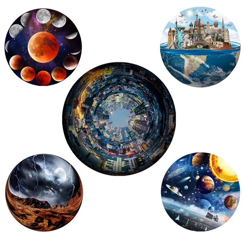 Arrived Puzzle 1000 Pieces The Moon And Earth Difficult for Adult Jigsaw Puzzle Toys Educational Toys Kids