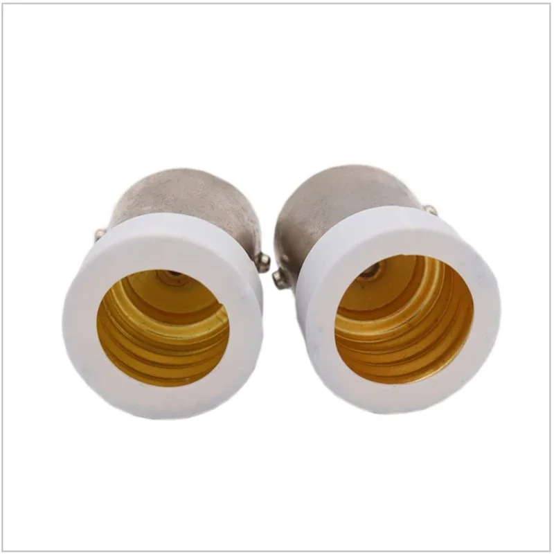 B15D naar E14 / E12 Adapter Converter Lampadapter Socket B15D naar E12/E14 Gloeilampadapter Converterhouder, Wit, Zwart