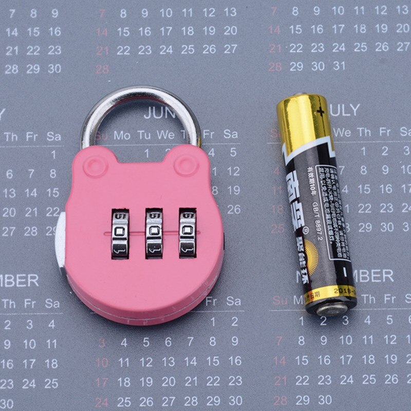 Mini Luggage Travel Digit Number Code Lock Combination Padlock Safe Lock for Gym Digital Locker Suitcase Drawer Lock Hardware