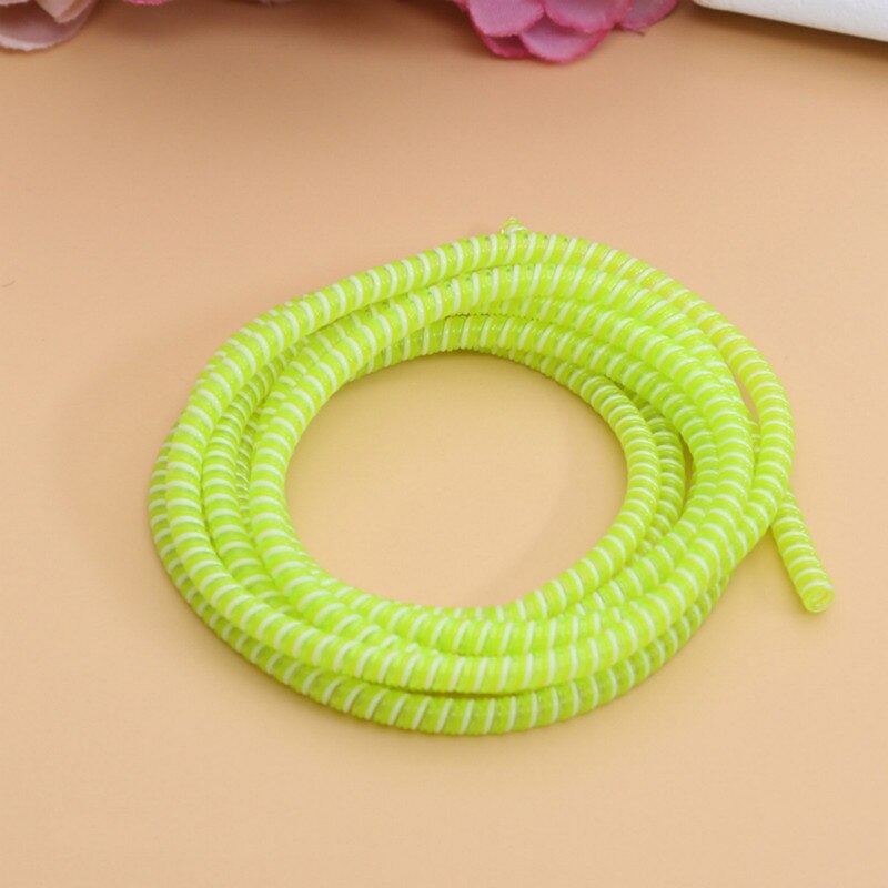 1.4M Dataline Spring Rope Twine Cable Protector Protection For Cable Data Line Protection Cable Charger Cover For IPhone Android: 04