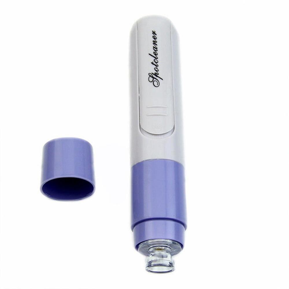 Electric Facial Pore Cleanser Spot Cleaner Face Blackhead Acne Suction Remover Essential facial care tool: BLUE
