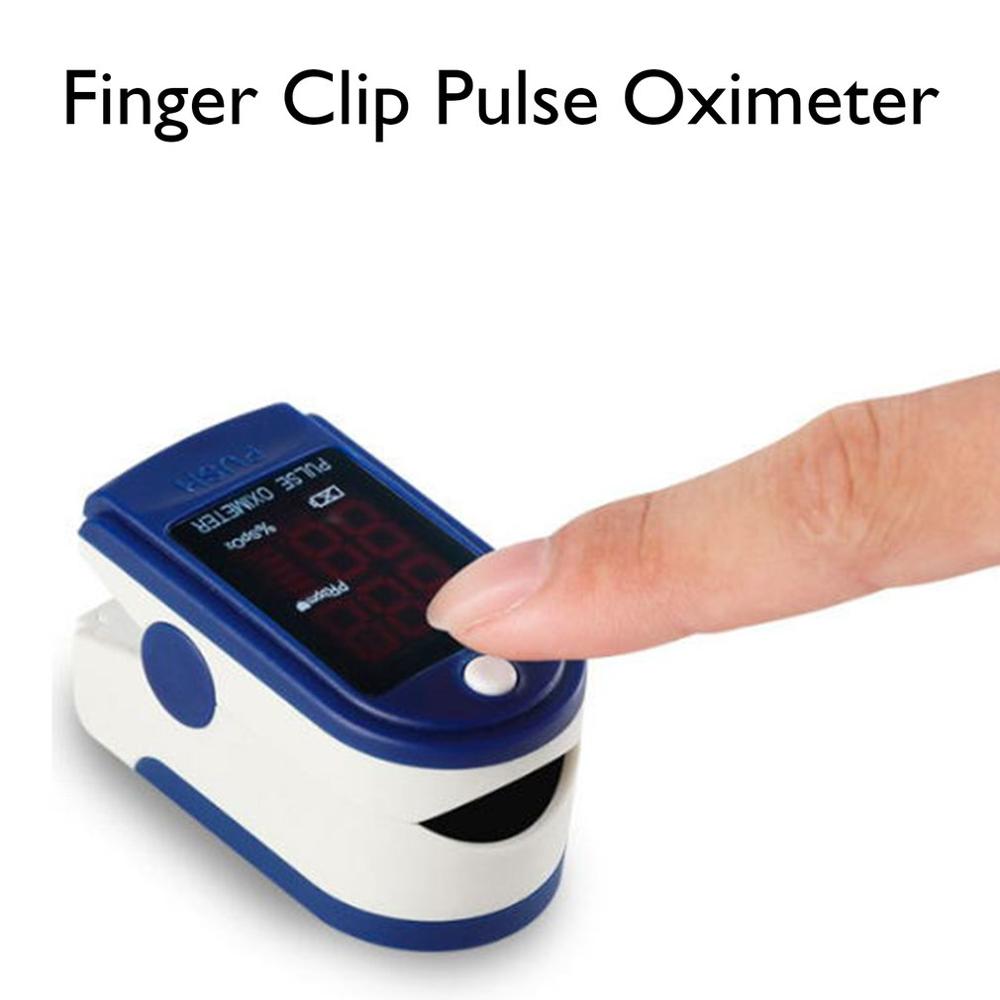 Spo2 Finger Oximeter Finger Tip Pulse Oximeter Equipment with Sleep Monitor Pulse Oximeter Household