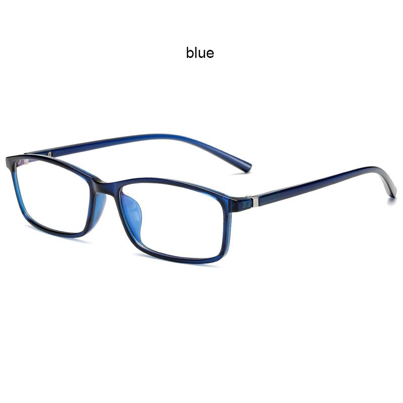 Anti Blau Licht Computer Gläser Photochrome Sonnenbrille Frauen Männer Rechteck Farbwechsel Brillen Ultraleicht Outdoor UV400: blue