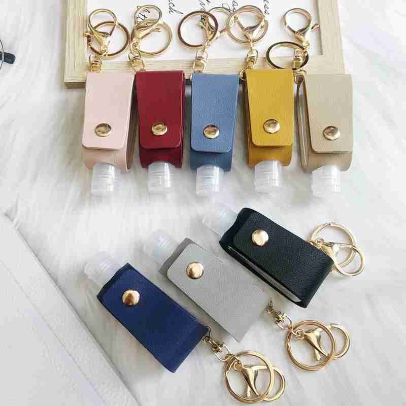 30ml Hand Sanitizer Holder Mini Hand Sanitizer Holder Bottle Gel Hang Bag For Children School Liquid Soap Hand Sanitizer Holder