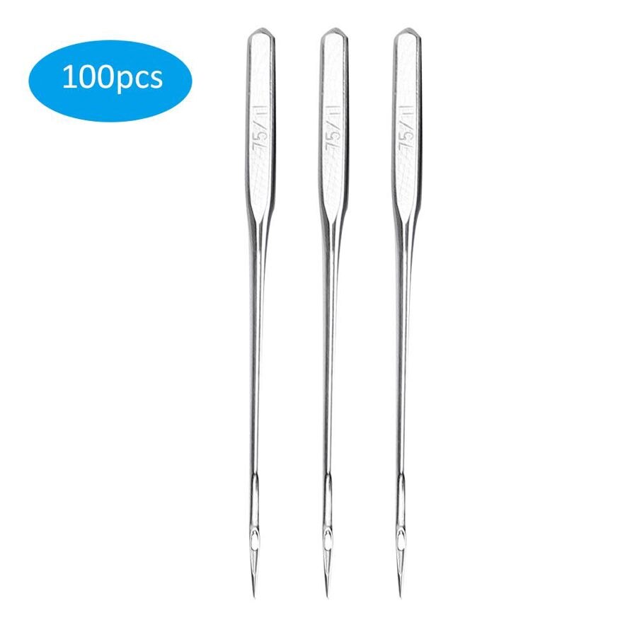 100Pcs High Hardness Sewing Needle Steel Household Sewing Needle Sewing Machine Accessories Supplies: Type 11