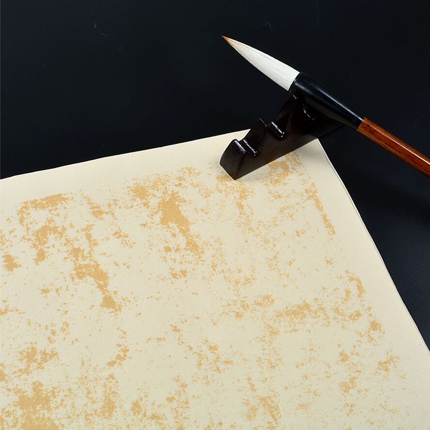 Papel Xuan pintado a mano, caligrafía china, papel de arroz, 35x70cm