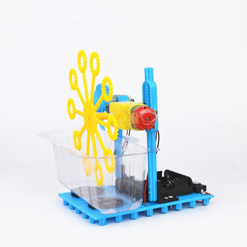 DIY blasiert Blase Roboter Maschine Pädagogisches Bausatz Handgemachte