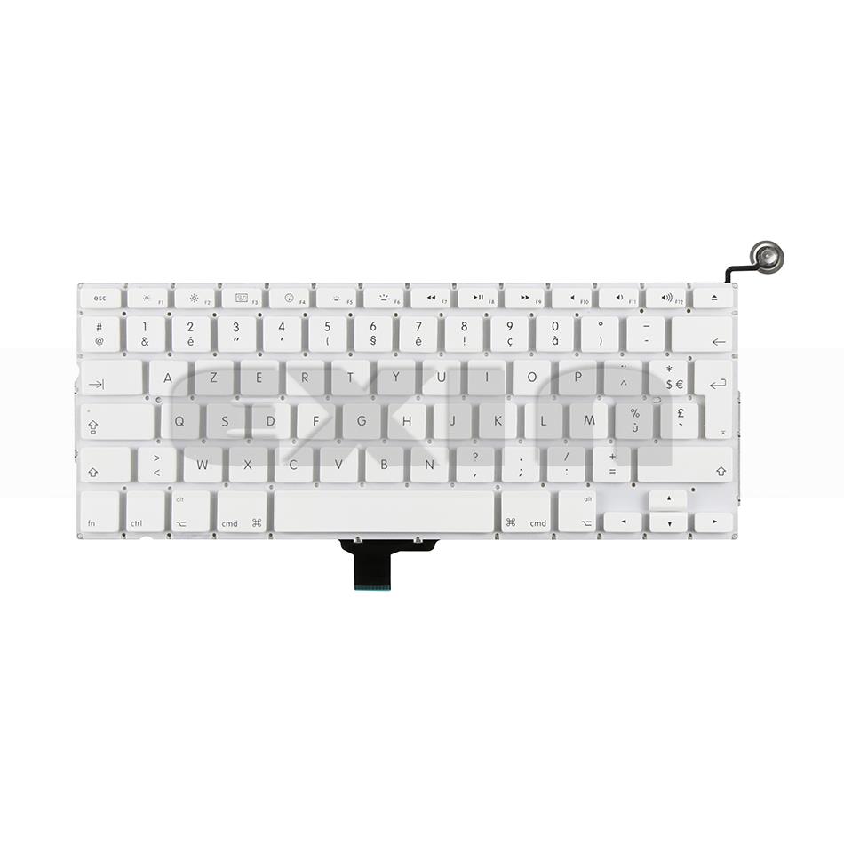 Laptop A1342 FR France French Keyboard for Apple Macbook 13.3" A1342 French AZERTY Layout MC207 MC516