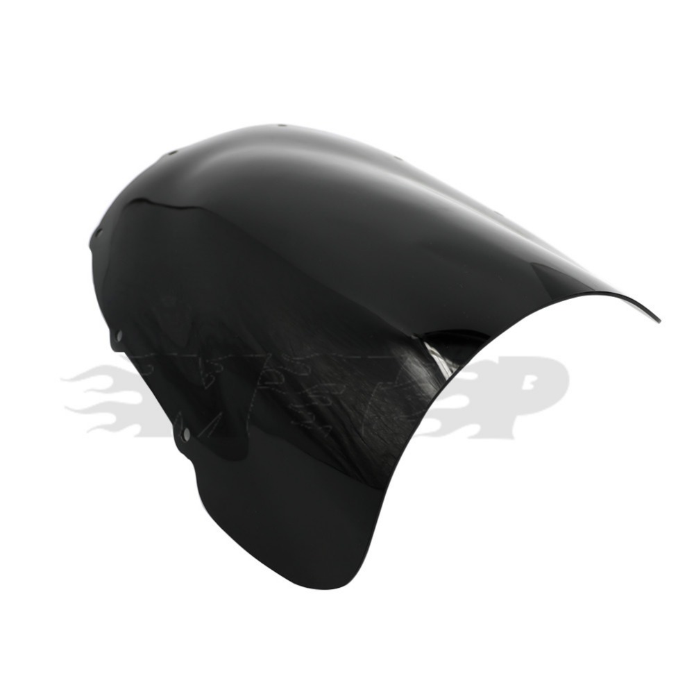 Motocicleta parabrisas para Kawasaki ZZR1100 Ninja ZX-11 ZX 11 1990-1992 de 1991 ZZ-R1100 ZZR 1100 90 91 92 viento desviar