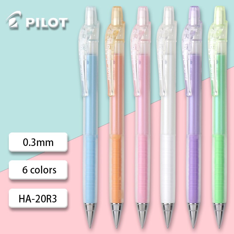 Porte-stylo mécanique pilote japonais, 0.3mm, Ultra-fin, pour dessin, HA-20R3, Kawaii