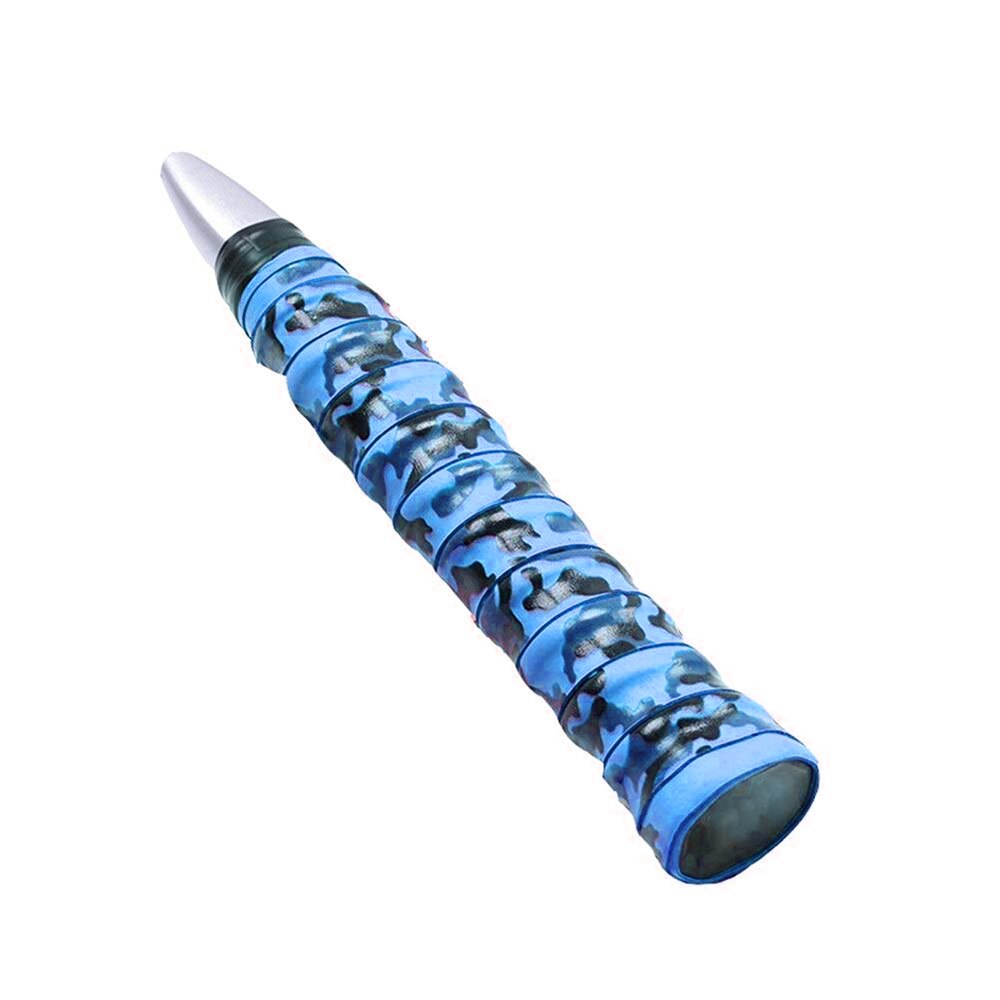 Breathable Anti-slip Badminton Racket Overgrips Tape Sport Over Tennis Grip Sweat Band Grips Sweatband: Blue