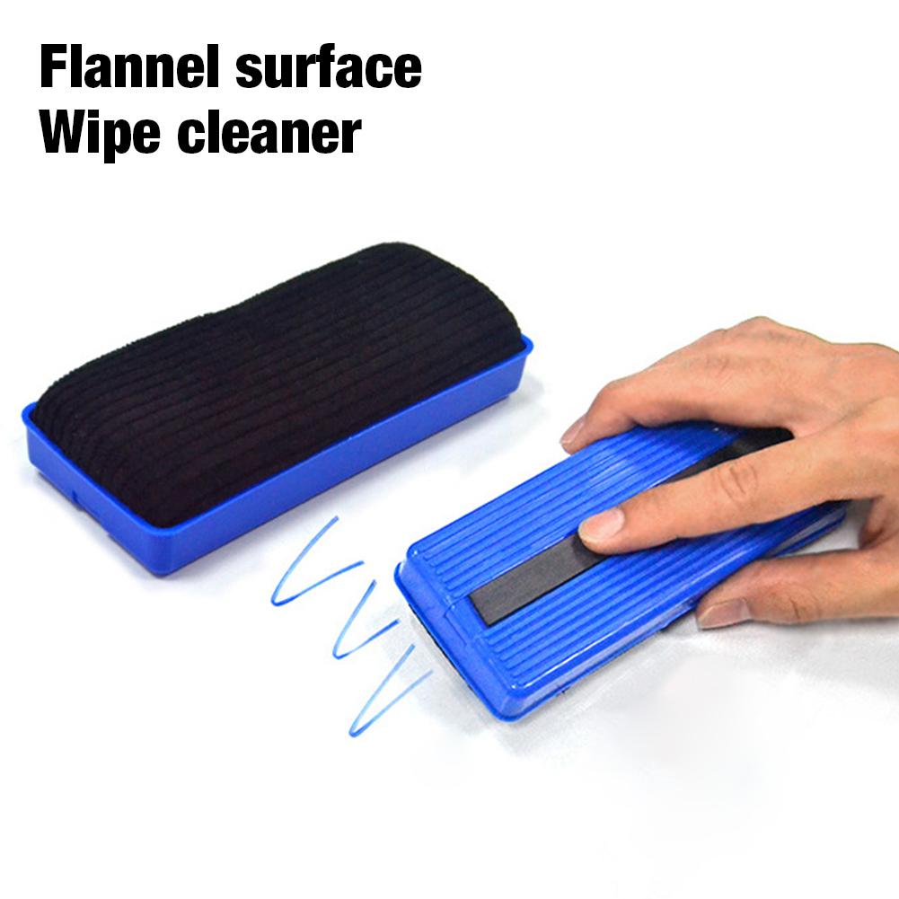 1PCS Mini Magnetic Whiteboard eraser dry erase board Dry wipe marker cleaner Chalk blackboard wiper school office Supplies