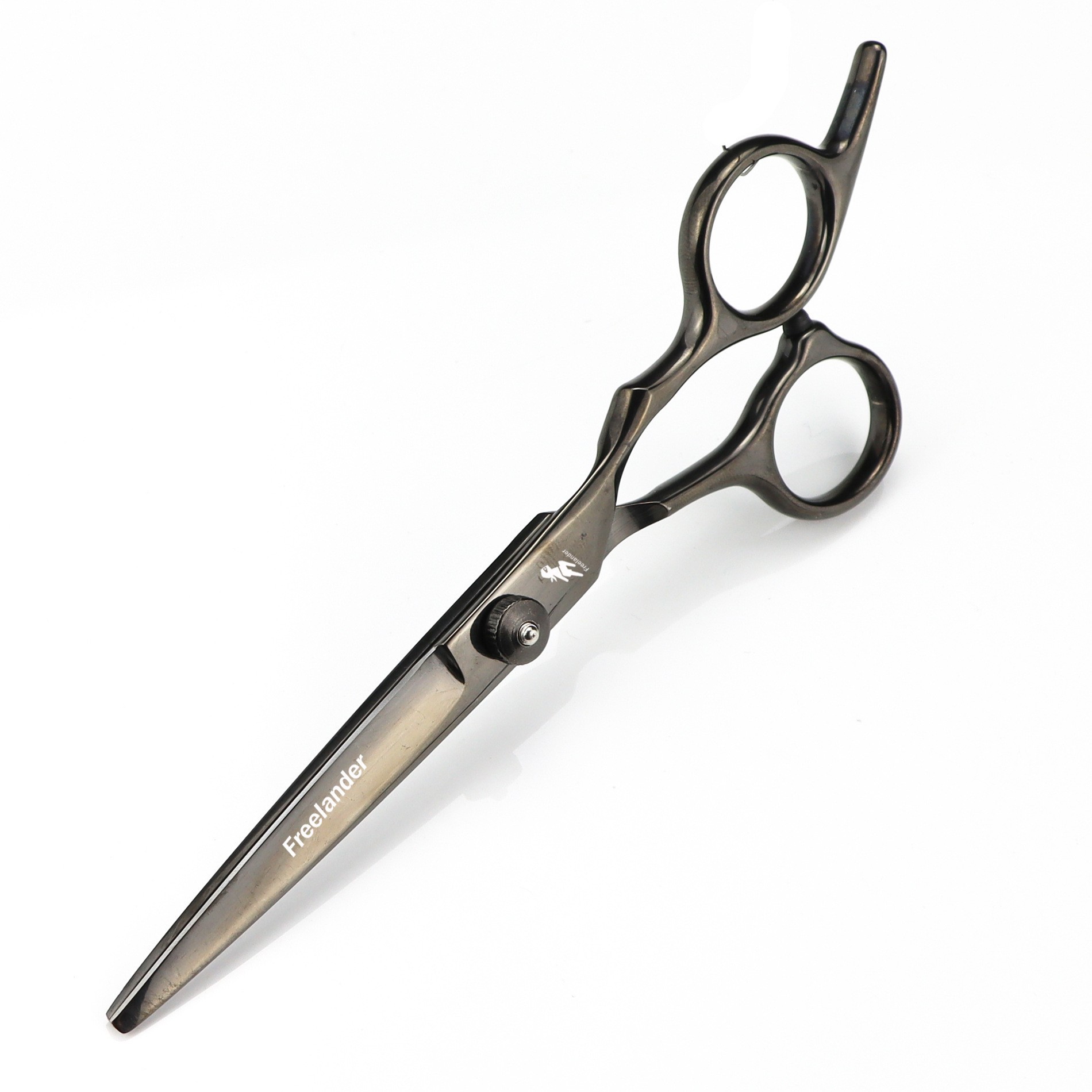 6 Inch Hair Scissors Thinning Barber Cutting Hair Shears Scissor Tools Stainless Steel Hairdressing Scissors 1PC: green