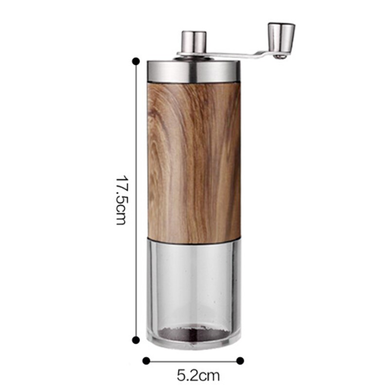 Manual Coffee Bean Hand Grinder Coffee Beans Grinding Machine Grain Mill Utensil