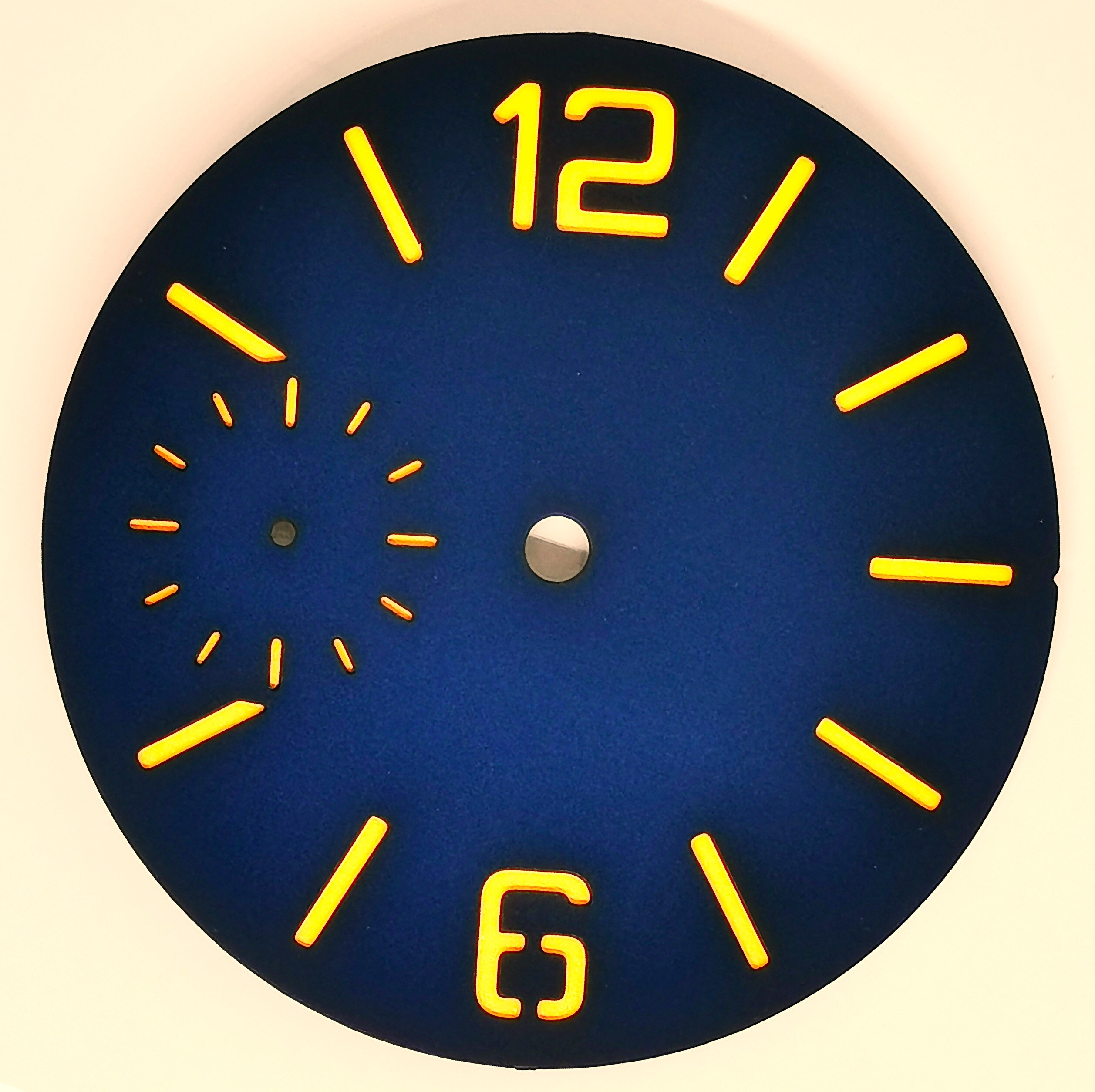 Man's Watch Accessories Of Luminous Dial For Manual Winding Movement St36 Eta 6497