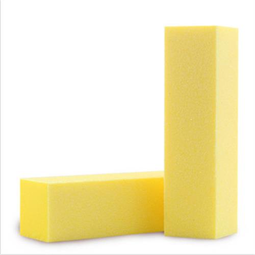 1 stücke Nail Puffer Datei Maniküre Pediküre Schleifen schleifen Polieren Block Profi UV Gel Nail art Dateien Werkzeuge Zubehör: Yellow