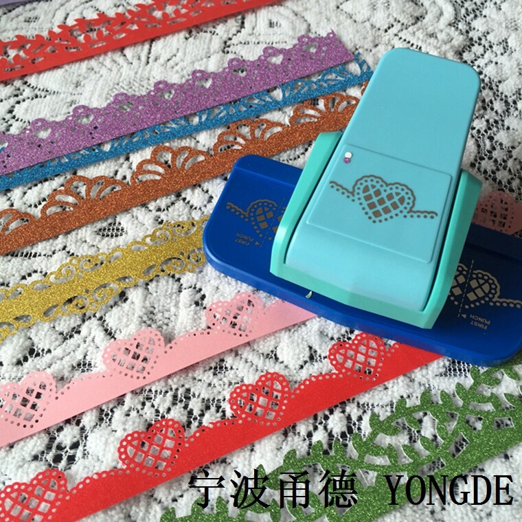 Outil de bricolage à la main Machine d'impression/bord découpé et main-d 'œuvre-économie Embosser bordure Embosser grand 8722: Blue