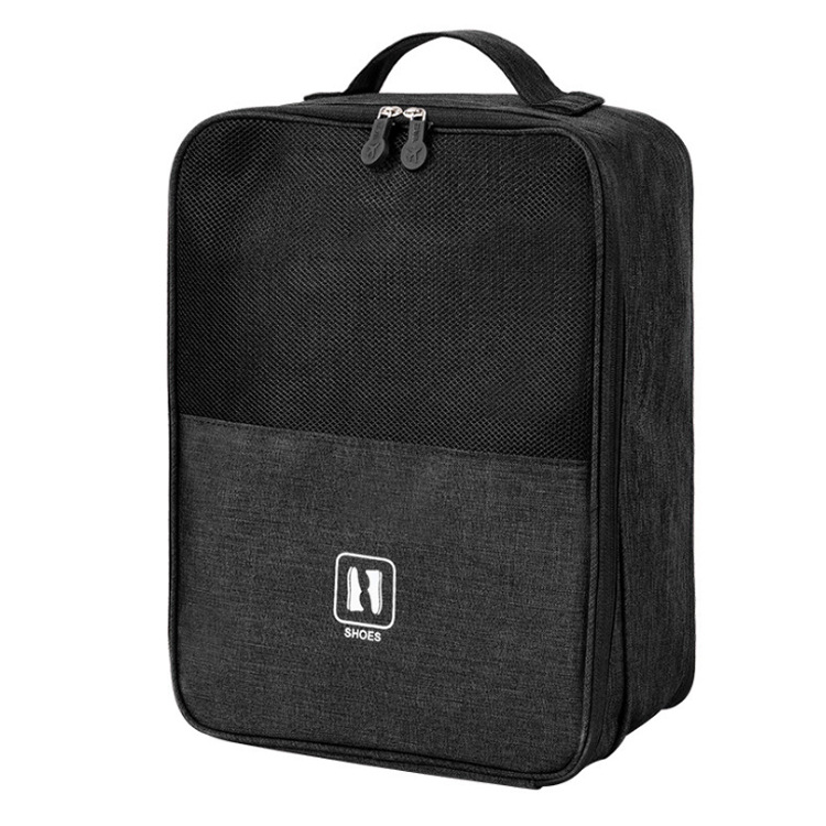 Portable Shoe Bag Travel Storage Pouch Organizers Luggage Clothes Makeup Storage Suitcases Travel Shoe Storage Bag Sorting Pouch: Beige