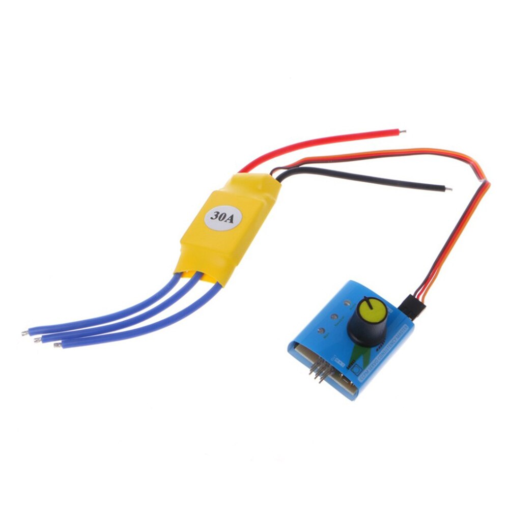 30A 12V DC 3-phase High-Power Brushless Motor Speed Regulator PWM Controller Brushless Speed Controller Motor