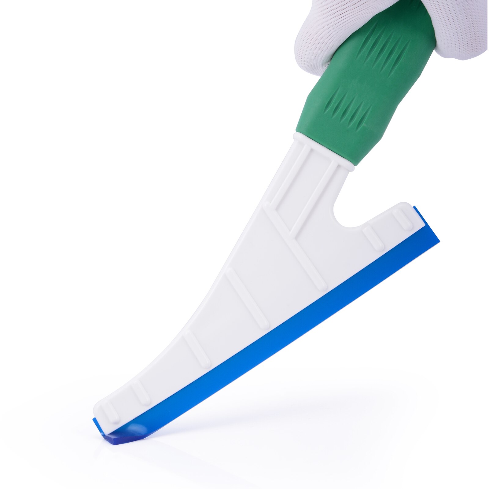 Foshio Autoruit Tint Handvat Zuigmond + 2 Stuks Rubber Blade Water Wisser Auto Glas Schoon Auto Ijskrabber Sneeuw schop Tinting Gereedschap