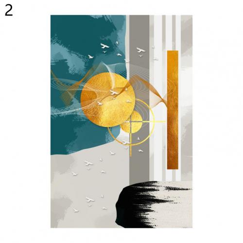 Long Lasting Modern Aesthetic Abstract Art Oil Style Picture Lightweight Wall Painting Frameless for Hotel:  30x40cm 2