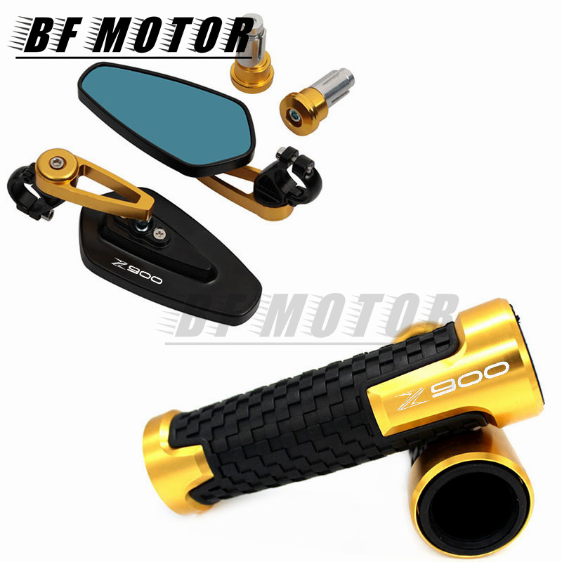 Acessórios para motocicletas, espelho retrovisor para guidão, para z250 z300 z400 z650 z750 z800 z900 z1000 zx6r 10r z650rs 1000 r/sx: MULTI