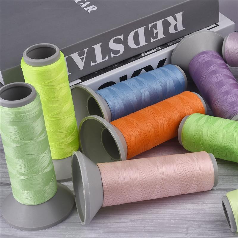 Luminous Embroidery Threads/Luminous Sewing Thread 150D/500yards Fluorescent Light Thread Costume Night Thread Accessories