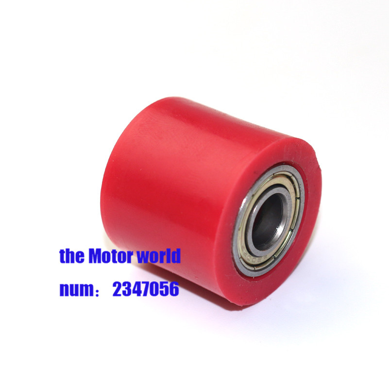 8mm 10mm Chain Roller Tensioner Pulley Wheel Guide For YZF KTM RMZ KLX CRF 80 250 150 250 450 Motorcycle Motocross Pit Dirt Bike: 8mm red