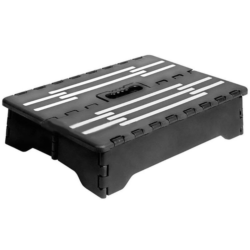 Premium Portable Mobility Step 15" x 8.7" x 5" Portable Folding Step Stool for Toddlers Seniors