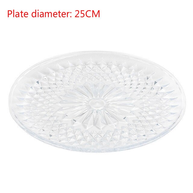 Europäischen Kuchen Stehen Obst Snack Ablage Platten 3-schicht Kunststoff Platte Hochzeit Party Lagerung Tabletts dekore: 7