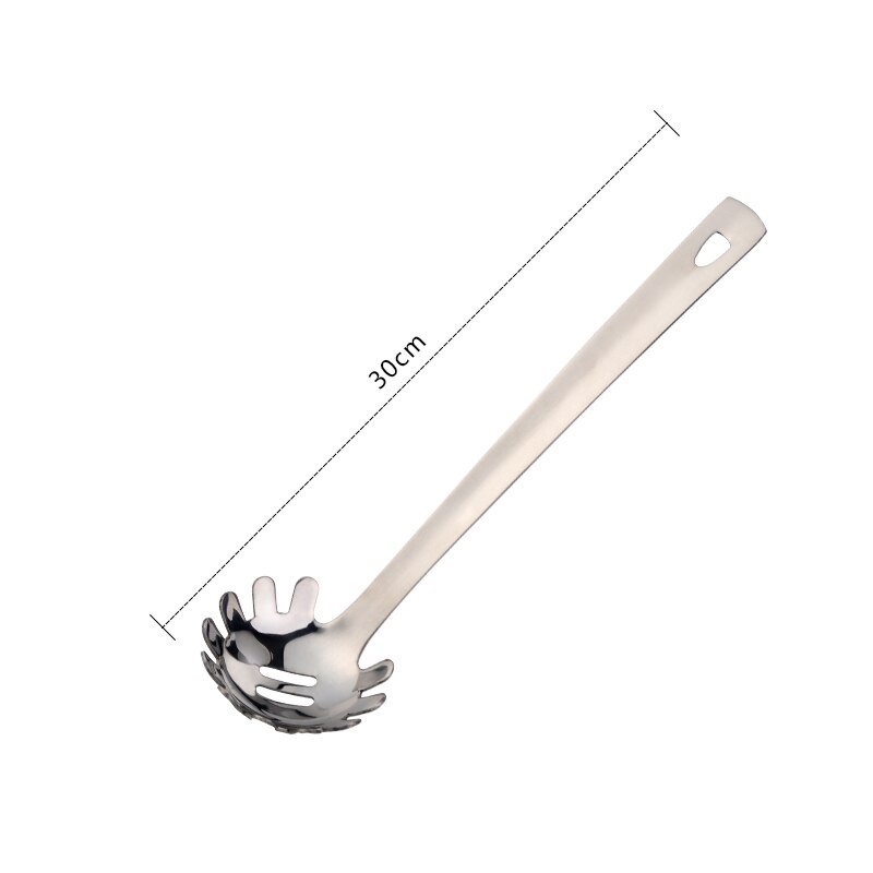 Juego de utensilios de cocina dorados, espátula de acero inoxidable para sopa, cucharón, colador de Metal, cuchara de arroz, pala para pastel,: BD006-1-4