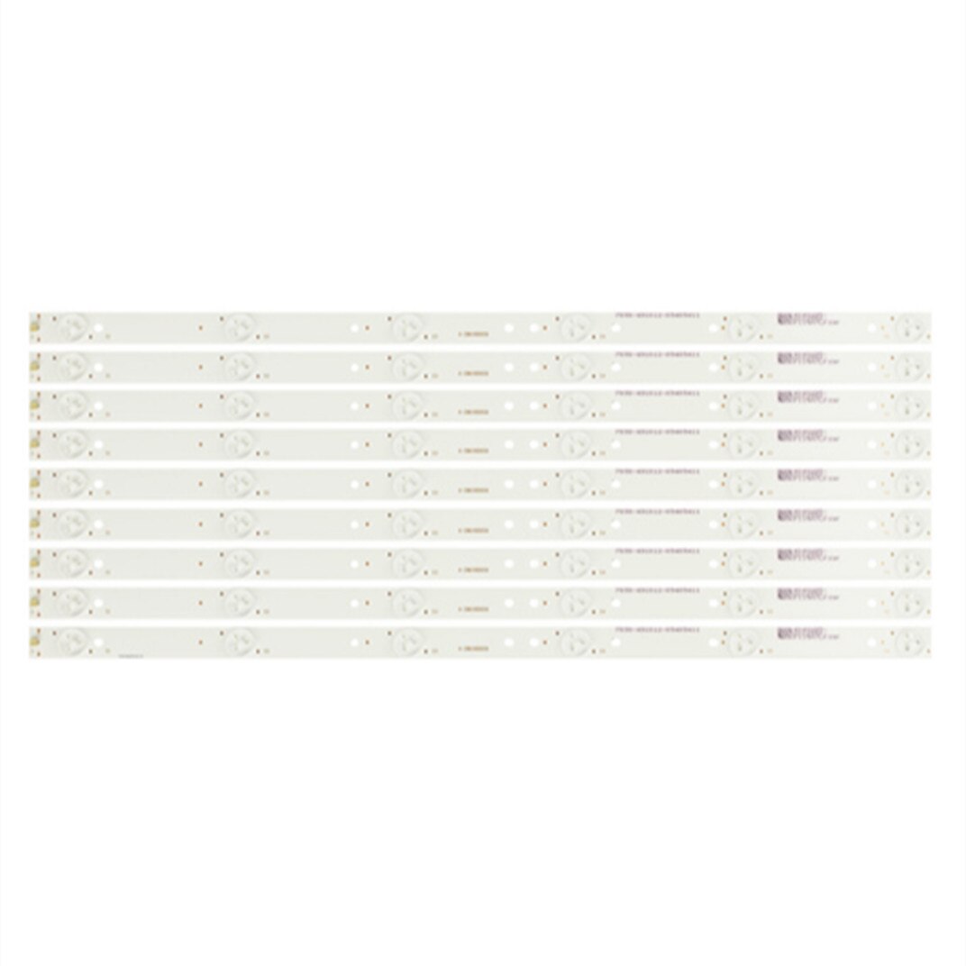 Bandes LED pour TOSHIBA 49 TV, pour 49L310U, 49L420U, LC490DUY, SHA2, A, 7838, 491012, , 0540511, 9 pièces/Kit